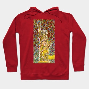 Statue of Liberty Stained Glass Hoodie